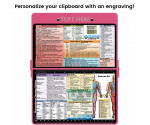 WhiteCoat Clipboard® - Pink Occupational Therapy Edition